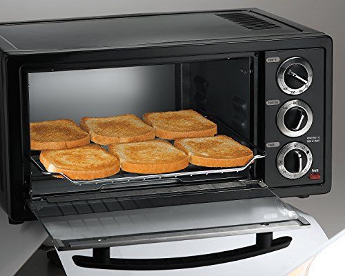 6-Slice Toaster Oven/Broiler   toast, pizza, chicken