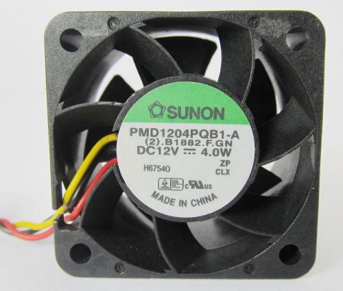 SUNON DC BRUSHLESS Fan 40mx40mmx28mm 12V 4.0W 3pin Connectors PMD1204PQB1-A 5pcs