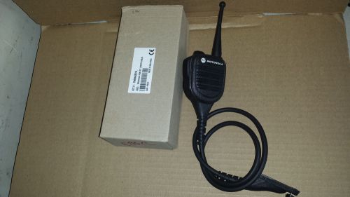 Motorola IMPRES Public Safety Microphone w 30&#034; Cable Model PMMN4061b OEM