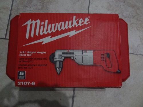 Milwaukee 3107-6 1/2&#034; Right Angle Drill Kit * New *