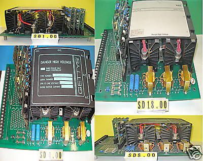 SERVO DRIVES / AMPLIFIERS:  GETTYS-AEG-GOULD (sd 1-20.)