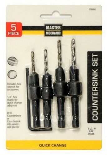 Master Mechanic 158860 QC Countersink Set