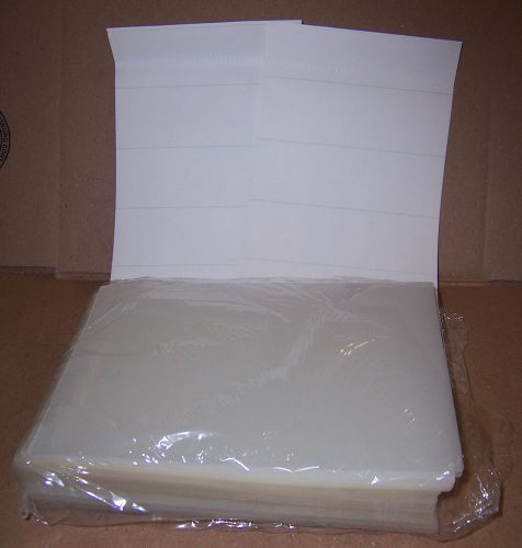 NEW 100 6x9 10 MIL PHOTO Laminating Pouches with Carrier &amp; FREE SHIPPING  *LOOK*