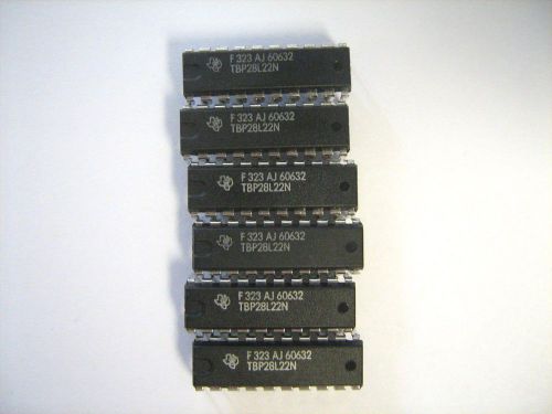 TEXAS INSTRUMENTS TBP28L22N 28L22 IC Integrated Circuit 20-Pin - Lot of 6 TESTED