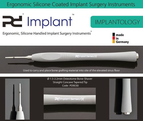 Osteotome bone-shaver straight concave tapered ? 1.5-2.2mm, dental implant for sale