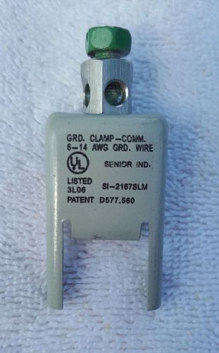Lot of 60 side / corner lip meter box grounding clamps directv / dish network for sale