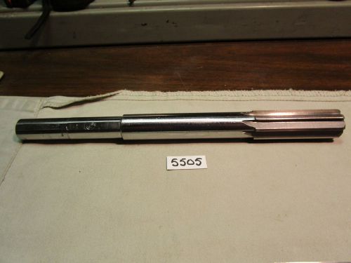 (#5505) used 63/64 inch straight shank chucking reamer for sale
