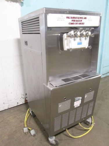&#034;TAYLOR Y754-33&#034; COMMERCIAL 2FLAVOR+TWIST SOFT-SERVE ICE CREAM,3Ph, WATER COOLED