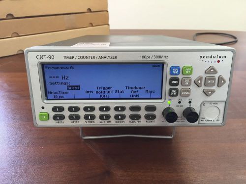 Pendulum CNT-90 CNT90 Timer / Counter / Analyzer 100ps 300MHz