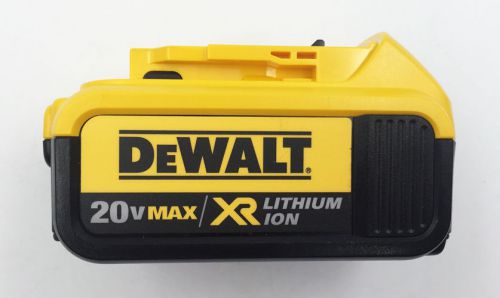 New Dewalt 20v 4.0ah Li-ion DCB204 Rechargeable battery Free Shipping