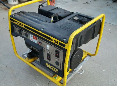 Wacker G 5.6 generator