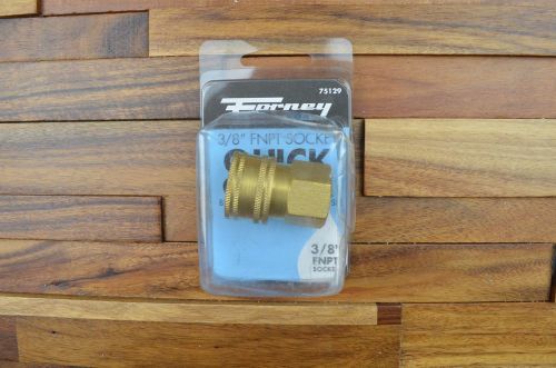 Forney 75129 Pressure Washer Accessories, Quick Coupler Female Socket, 3/8-In...