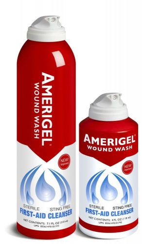 Amerigel Wound Wash tall, Spray can 7.1 oz  FREE shipping A4007