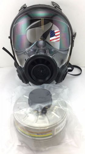 40mm nato sge 400/3 gas mask w/military-grade nbc filter -brand new, exp 12/2019 for sale