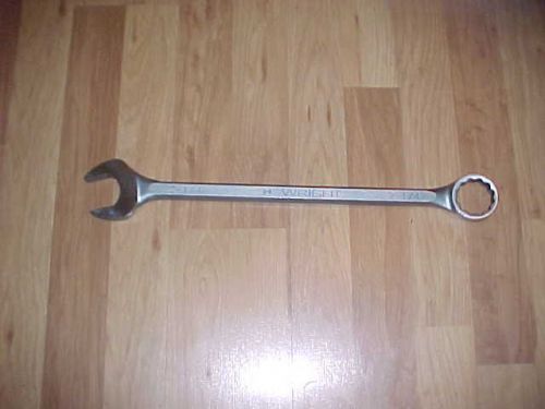Very Nice Slightly Used WRIGHT 2 1/4&#034; Open Box End Combination Wrench Made In US