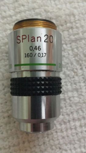 OLYMPUS SPlan 20 microscope objective 0,46 160/0,17