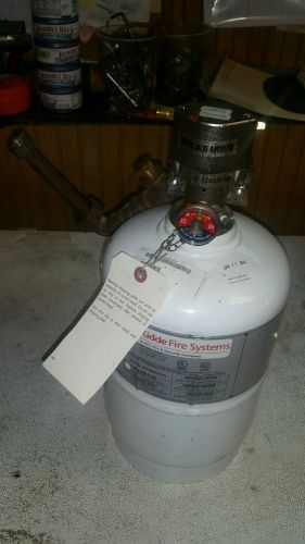 Kidde fire suppression wet chemical Ansull system tank 1.33 gallon whdr 125