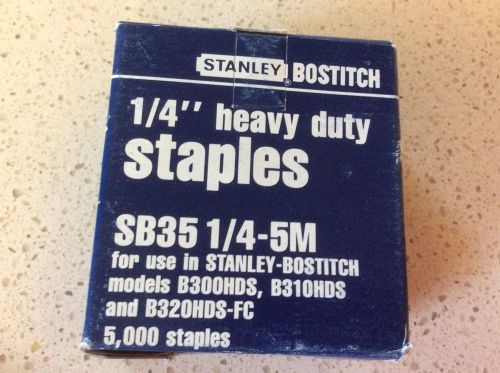 Bostitch Heavy Duty Premium Staples 5000 Per Box