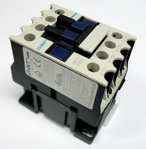 Electrical contactor iec size 09 magnetic switch 3 +1 pole 24vac coil &lt; 5 hp ul for sale