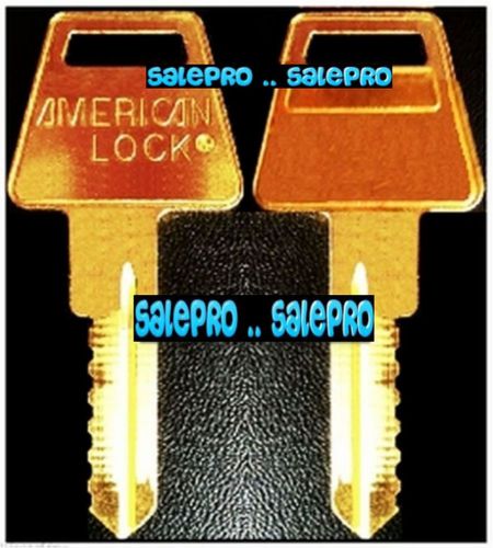 1x USA AMERICAN LOCK ORIGINAL 5 PINS #7 NEW US BLANK KEY WHOLESALE LOT