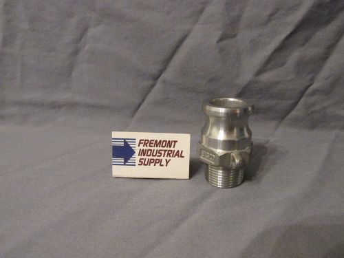 1-1/2&#034; STAINLESS STEEL CAMLOCK F150-S CAM LOCK CAM AND GROOVE HOSE COUPLING