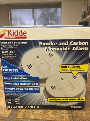 Kidde Smart 2-in-1voice Alarm smoke And Carbon Monoxide Alarm