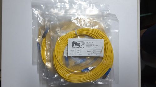 FIS S377S10FISC Simplex 9/125 10 meter FC/UPC to FC/UPC SM Patch Cord - 8PCS
