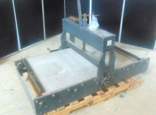 Graphic litho press model lp3 press # 364 legs/hardware incl. 1&#034; press bed s2269 for sale