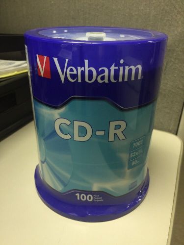 Verbatim CD-R 100 pack 700 MB 52x