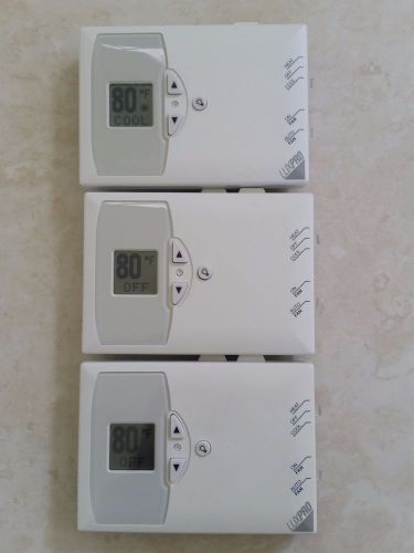 LuxPro PSD111 Digital Non-Programmable Thermostat, Lot of 3, FREE SHIPPING