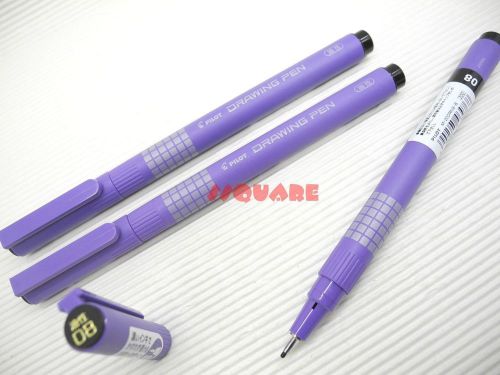 3 Pens x Pilot Oil Based Marker 0.8mm Drawing Pen Liner, Black Pigment Ink