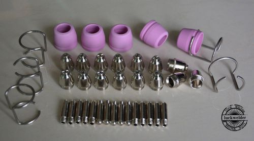 Wsd-60 wsd-60p ag-60 tip nozzle electrode 60a air plasma cutter consumables 40pc for sale