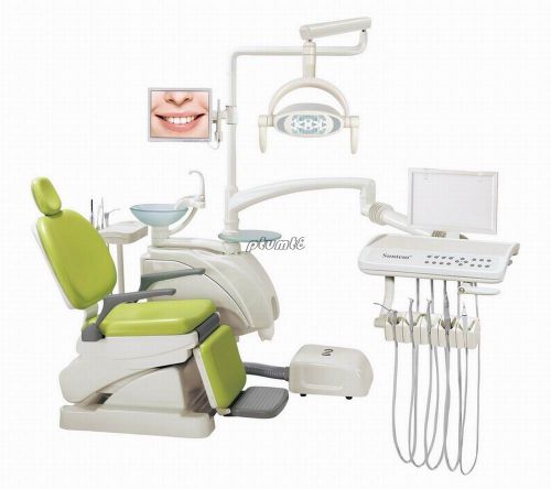 Suntem Dental Unit Chair FDA CE Approved ST-RYAN (hanging arm) Model PT