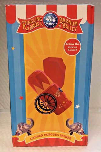 Ringling bros and barnum &amp; bailey canon popcorn maker for sale