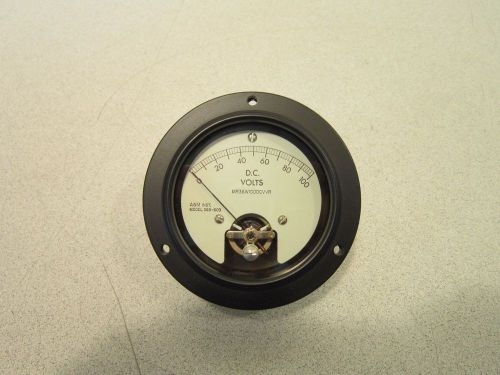 A and M Instruments, DC Volts Meter, 365-603, NSN662500941288