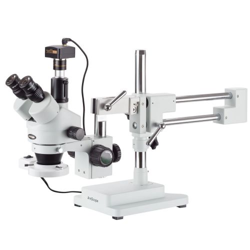 3.5x-90x inspection zoom stereo microscope  with 1.3mp usb camera for sale