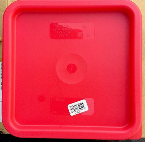 Cambro Food Storage Covers (SFC6451)6qt And 8qt Winter Rose