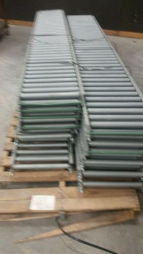 10&#039; gravity conveyor rollers 2 pieces for sale