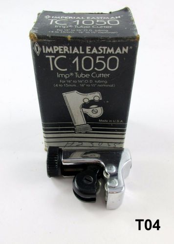 Vtg Imperial Eastman TC 1050 Imp Tube Cutter w\ Box 1/8&#034; to 5/8&#034; OD Tubing T04