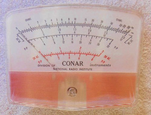 Vintage CONAR INSTRUMENTS Volt Ohm Meter/Gauge - Estate Sale Find