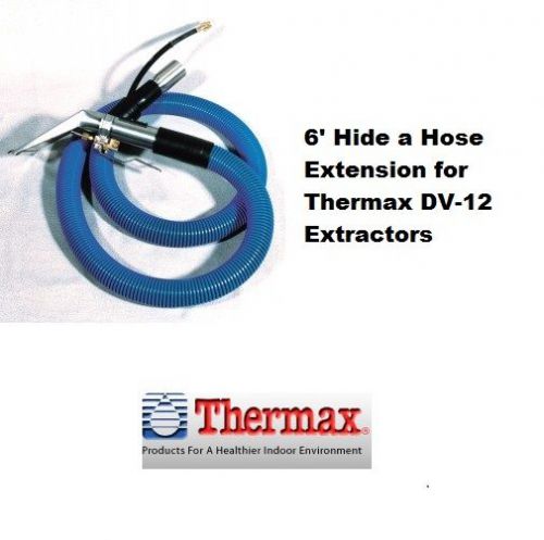 Thermax Therminator DV-12 6&#039; Hide a Hose Extension with Stainless Steel Upholste