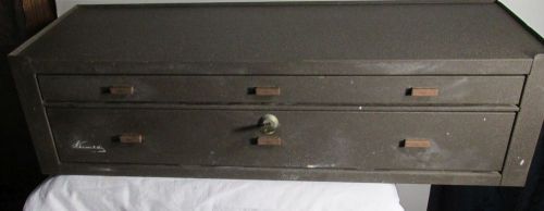 Kennedy mc-28 machinist tool box base riser clean~ with key for sale