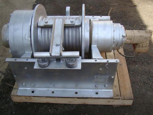 Dp manufacturing hydraulic winch 55,000 lb capacity model 51882-r for sale