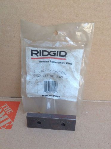 1x Ridgid 32100 Set of Jaws S2 Wrench #38