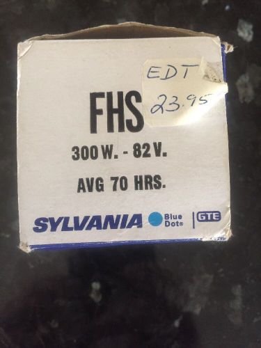 NEW Sylvania GTE Projector Lamp Bulb FHS 300 W - 82 V