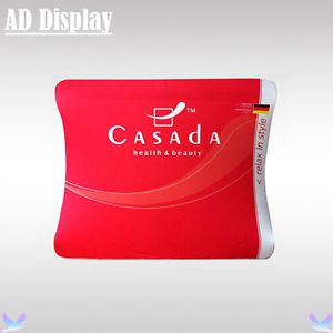 275*228cm U Shape Trade Show Backwall Display Stand With One Side Printed Banner