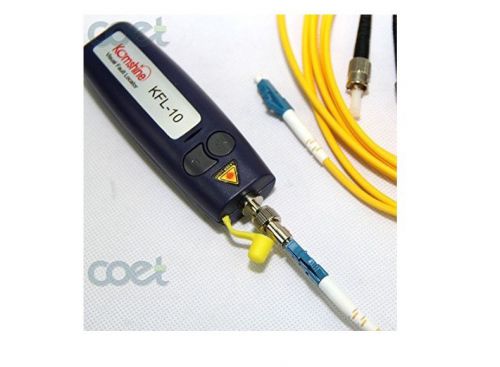 Light visual fault locator fiber optic cable tester meter - vfl fc, sc,st and lc for sale