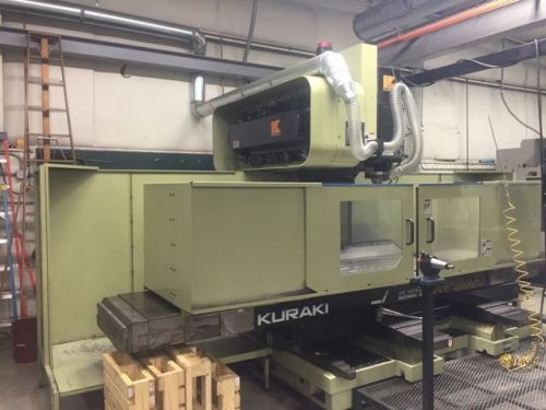 Kuraki kv-1600/2000 (1998) vertical machining center for sale