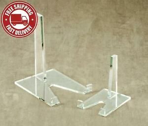5 Inch Clear Acrylic Stand Display Holder Retail Store Sign