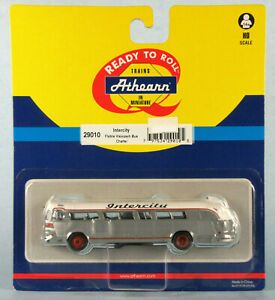 ATHEARN Flxible Visicoach Intercity Bus (Silver) 1/87 HO Scale Plastic Model NEW
